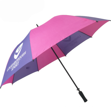 Golfe multi -colorido branco e roxo Big Size African Colors Outdoor Parts Umbrella